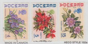 Bermuda Scott #258-259-264 Stamp - Used Set
