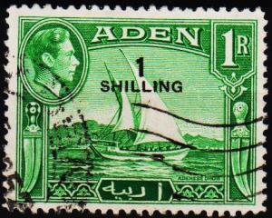 Aden.1951 1s on 1r  S.G.43 Fine Used