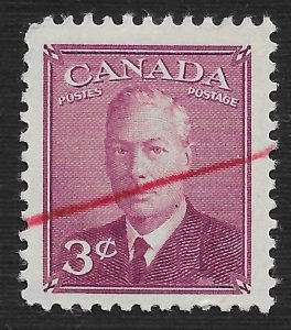 Canada #286 3c King George VI