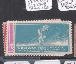 Uruguay 1929 Olympics SC 252-4 MNH (3dmm)