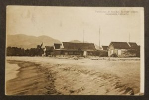 Colombia SC #362 on post card to USA March 9, 1923 photo of Sanitary Houses