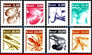 1658~1674 BRAZIL 1982 ECONOMIC RESOURCES, PLANTS, FRUITS, BEE, INSECTS, MNH