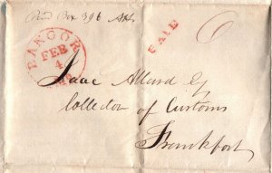 US 1 used stampless cover 1870 ?