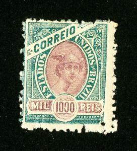 Brazil Stamps # 122 Fresh OG LH Scott Value $72.50