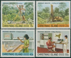 Christmas Island 1980 SG122 Phosphate Industry I set MLH