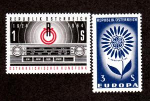 Austria # 738-739 Mint!