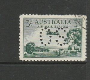 Australia Officails 1929 Air Perfed OS, VFU SG O119