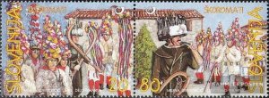 Slovenia 1999 MNH Stamps Scott 339a Carnival Folklore Masks Music