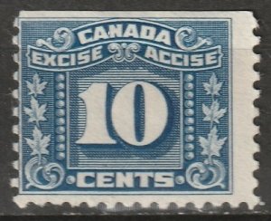 Canada 1934 FX71 revenue excise tax MH*