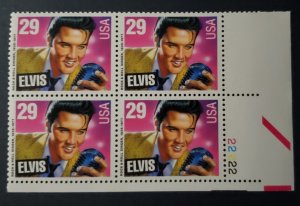 2721, 1993 Elvis, plate block