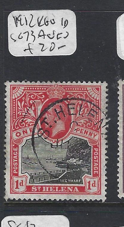 ST HELENA (P2912B) KGV 1D  SG 73A   VFU