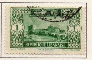 Lebanon 1930-36 Early Issue Fine Used 1p. 221233