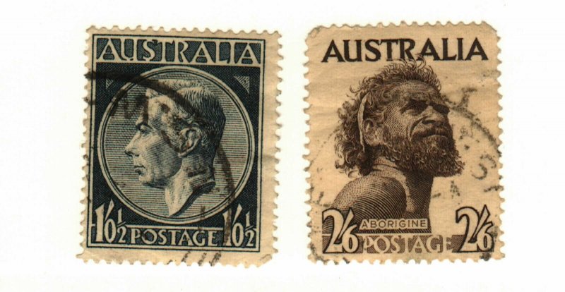 Australia #248-9 used