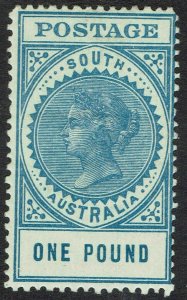 SOUTH AUSTRALIA 1904 QV THICK POSTAGE 1 POUND PERF 12