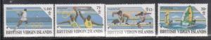 British Virgin Islands 608-11 Summer Olympic Sports Mint NH