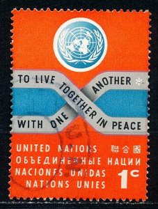 United Nations - New York #104 Single Used