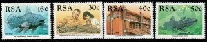 SOUTH AFRICA SG677/80 1989 50TH ANNIV OF DISCOVERY OF COELANTH MNH