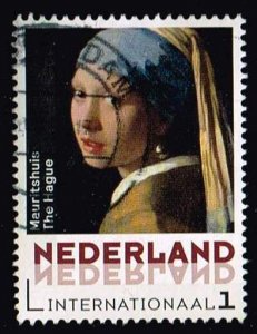 Netherlands 2014,Sc.#1474  used Mauritshuis: The Girl with the Pearl Earring