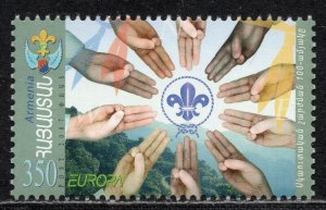 EUROPA 2007 - Armenia - The 100th Anniversary of Scouting - MNH Set