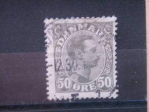 DENMARK, 1922, used 50o, Scott 122