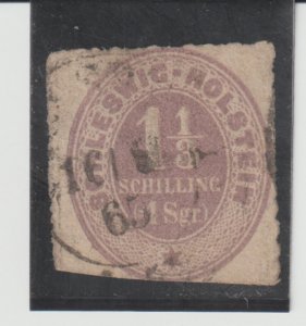 Germany-Schleswig-Holstein Scott #5 Used CV.$125.