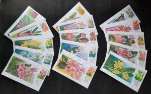 *FREE SHIP Malaysia Highland Flowers 2000 Flora Plant Tree (special FDC) *rare