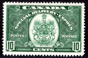 E7, 10c, Special Delivery, VF/XF, MLH, Canada