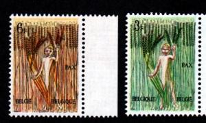 Belgium # 593-594 Mint!