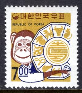 South Korea 593 Year of the Monkey MNH VF