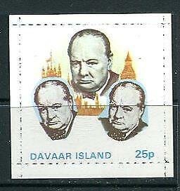 Great Britain Regional issue  Davaar Island Sir Winston Churchill 10656