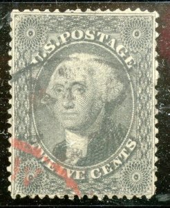 US Scott 36 Washington Used  GORGEOUS Stamp $325.00