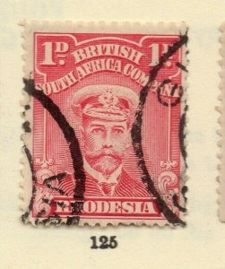 Rhodesia 1913 Early Issue Fine Used 1d. NW-165997