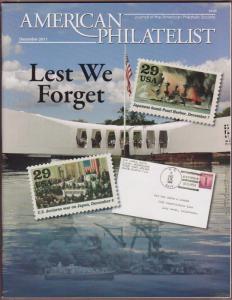 APS Magazine Dec 2011 , Lest We Forget / Pearl Harbor - I Combine S/H