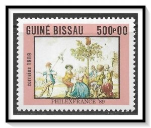 Guinea-Bissau #807 Paintings MNH
