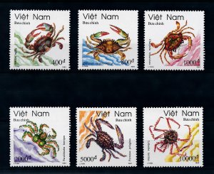 [99575] Vietnam 1993 Marine life crabs  MNH