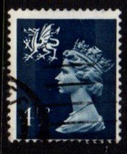Wales - #WMMH4 Machin Queen Elizabeth II - Used