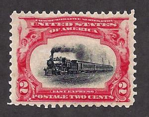 295 Mint,OG,VLH... SCV $15.50... Pretty Stamp!