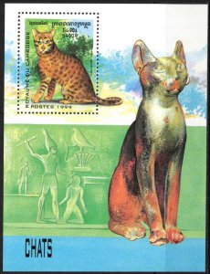 Cambodia 1999 Cats S/S MNH