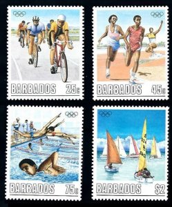 1988 Barbados 701-704 1988 Olympic Games in Seoul 6,50 €