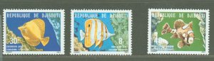 Djibouti #482-484  Single (Complete Set)