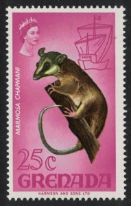 Grenada Greater Trinidadian murine opossum Fauna Animal 25c 1969 MNH SG#315