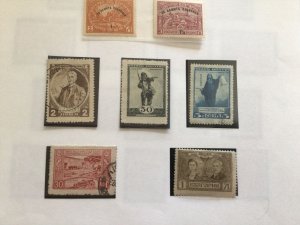 Bulgaria 1917 - 1920 mounted mint and used stamps album page Ref 61835