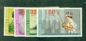 SAMOA 446-9 MNH CV $1.55 BIN $0.75