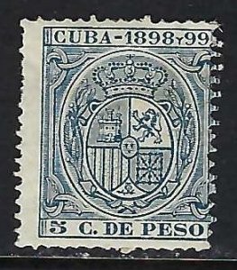 Cuba 1898 UNLISTED MOG 519C