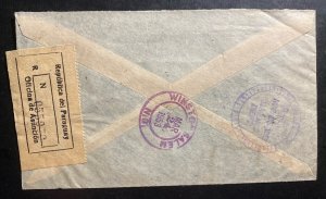 1953 Asuncion Paraguay Inter American Affairs cover To Salem NC USA