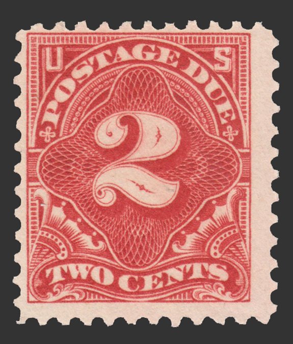 UNITED STATES POSTAGE DUE STAMP. 1917. SCOTT # J62. USED. ITEM 2