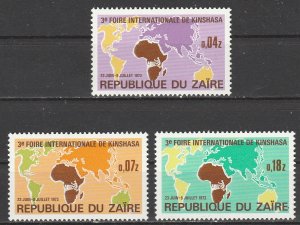 Zaire   793-95     (N**)   1973   Complet