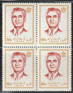 Persian/Iran stamp, Scott# 1651, MNH, block of four, #HK-19
