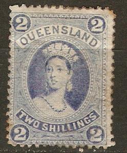 Queensland 74 SG 152 MH Fine 1882 SCV $225.00