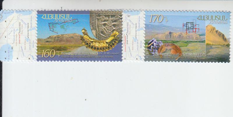 2013 Armenia Yervandashat & Armavir Historic Capitals Issue (Scott NA) MNH